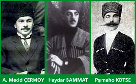 Abdümecid Çermoy, Haydar Bammat, Pşımaho Kotse
